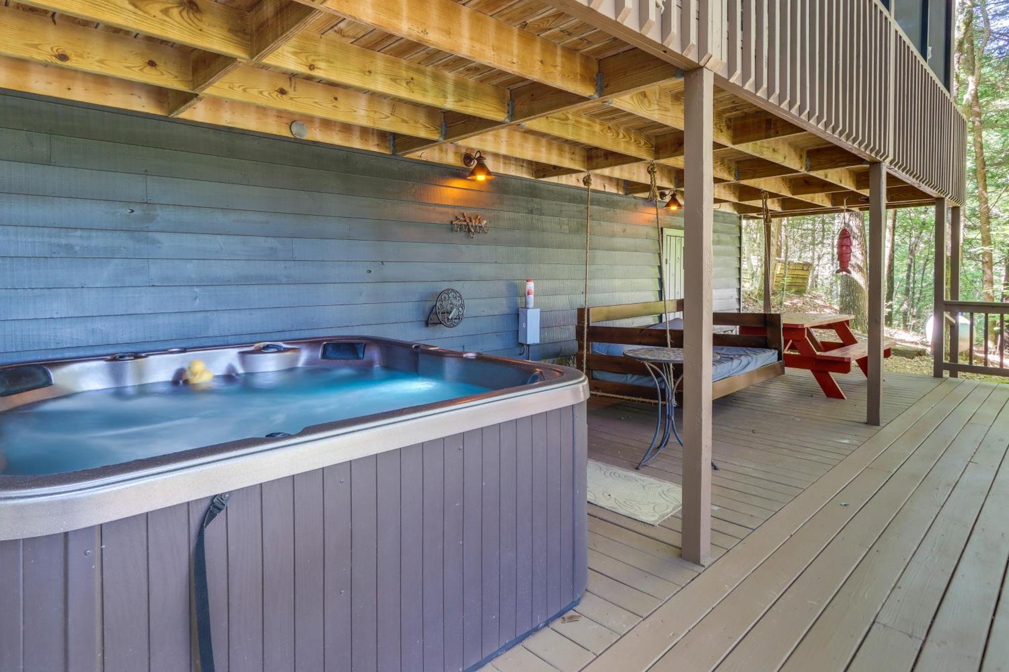 Luxe Fightingtown Creek Cabin 2 King Suites And Spa Epworth Extérieur photo