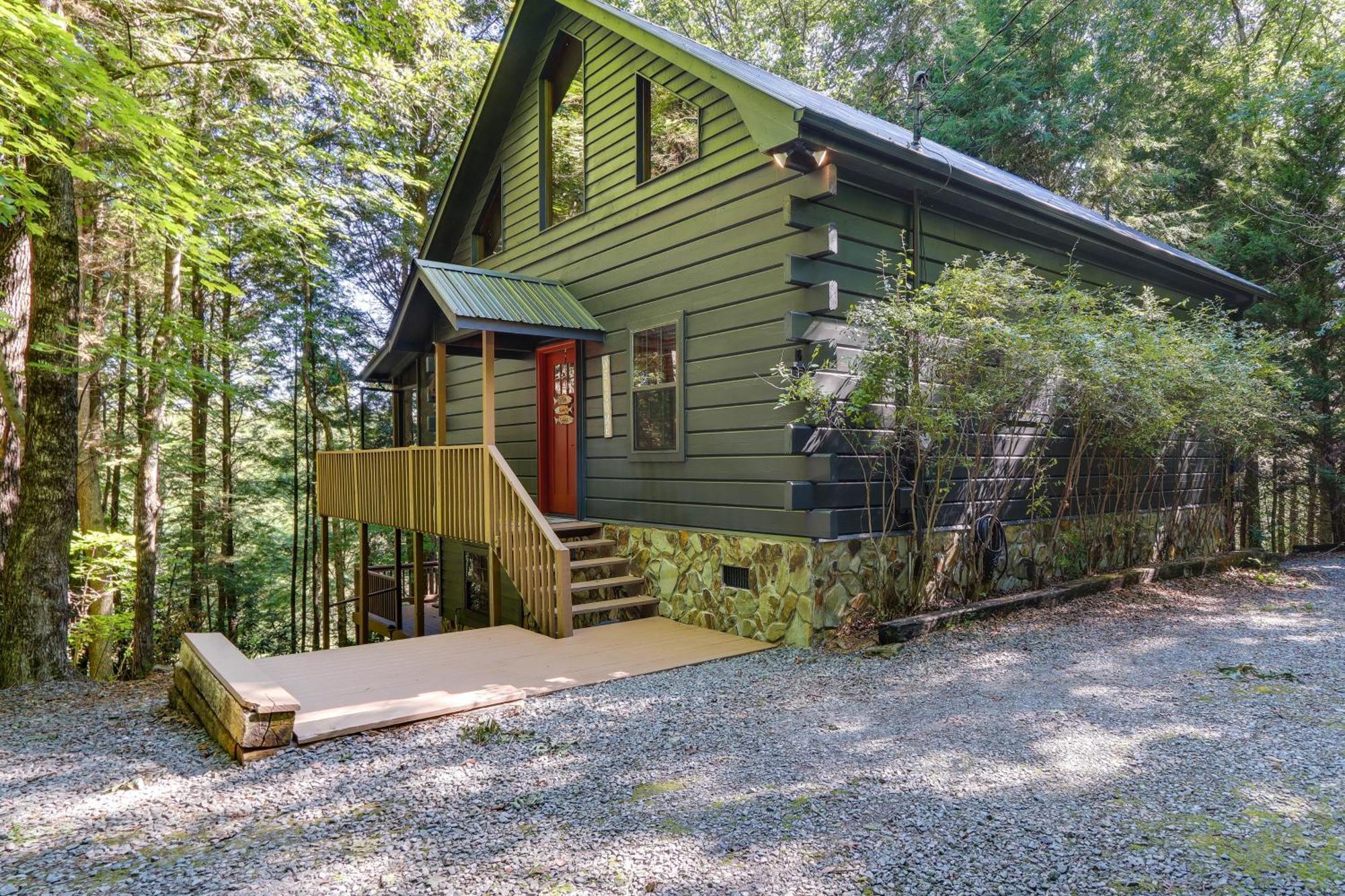 Luxe Fightingtown Creek Cabin 2 King Suites And Spa Epworth Extérieur photo